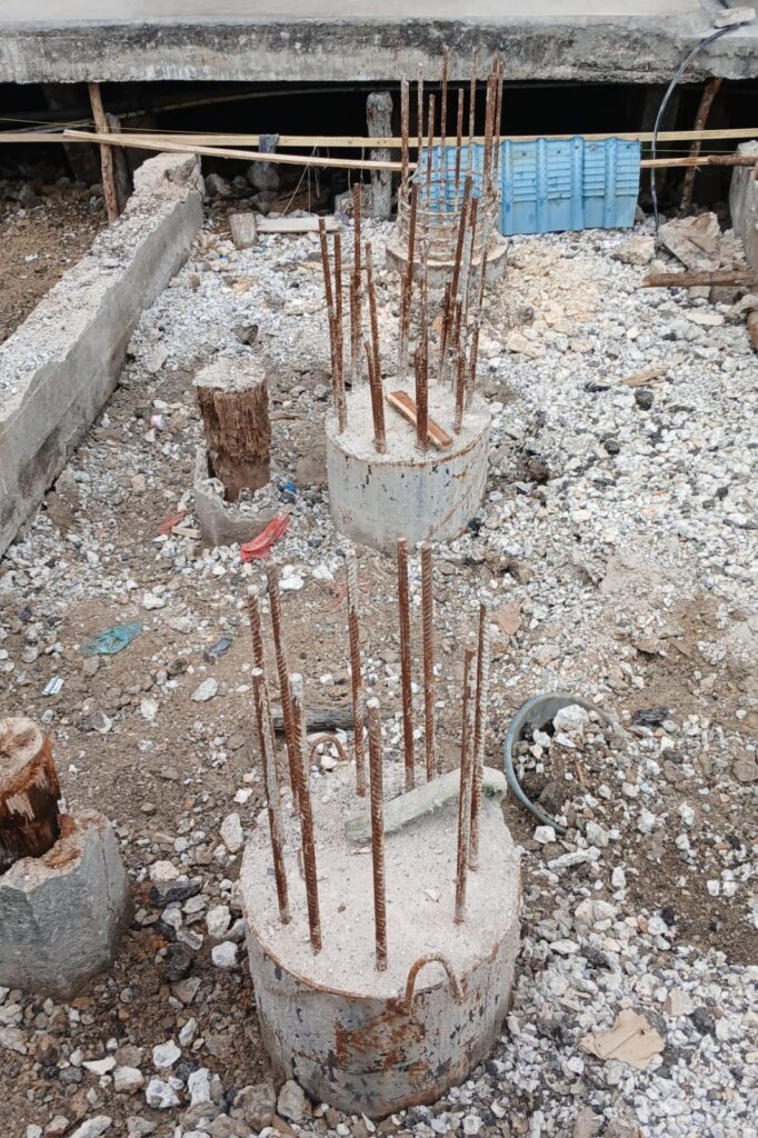 Baja Tulangan Proyek Jalan Pelantar II Kusam dan Berkarat, Konsultan Pengawas: Karena Terpapar Laut