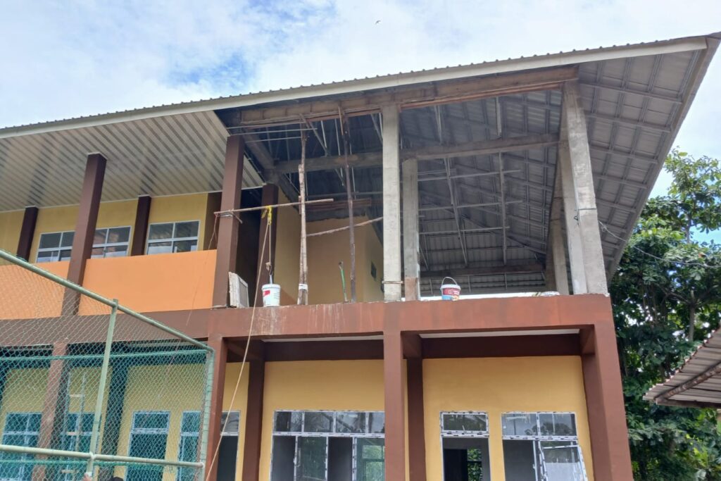 Alasan Dana Belum Cair, Pekerjaan Swakelola RKB di SMA-IT As-Sakinah Molor