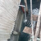 Limbah cair yang diduga bersumber dari hasil cucian pengolahan makanan di dapur SPPG 