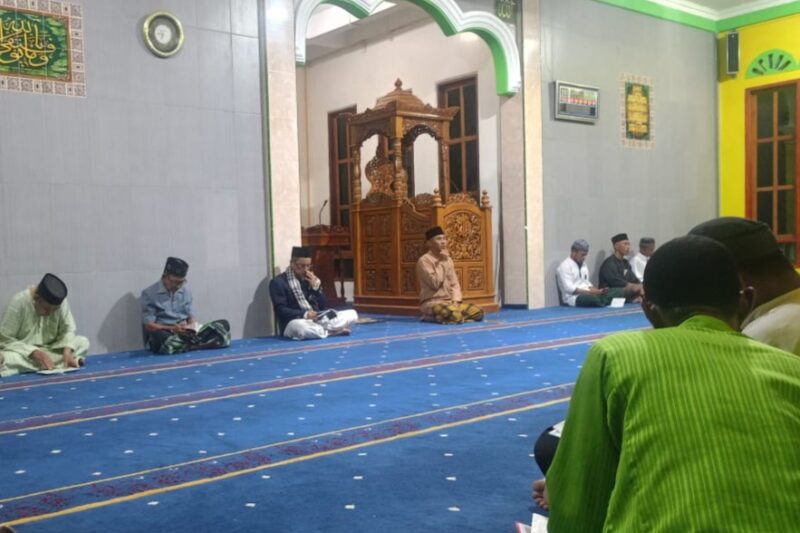 Warga Desa Ulu Maras gelar doa bersama menyambut Tahun Baru Islam 1 Muharam 1448