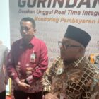 Walikota Tanjungpinang  Lis Darmansyah menjelaskan manfaat progaram Gurindam Pay bagi masyarakat untuk mempermudah transaksi nontunai