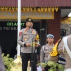 Kapolresta Tanjungpinang, Kombes Pol Indra Ranu Dikarta, S.I.K., M.Si., saat memberi arahan kepada jajaran Polresta Tanjungpinang. 